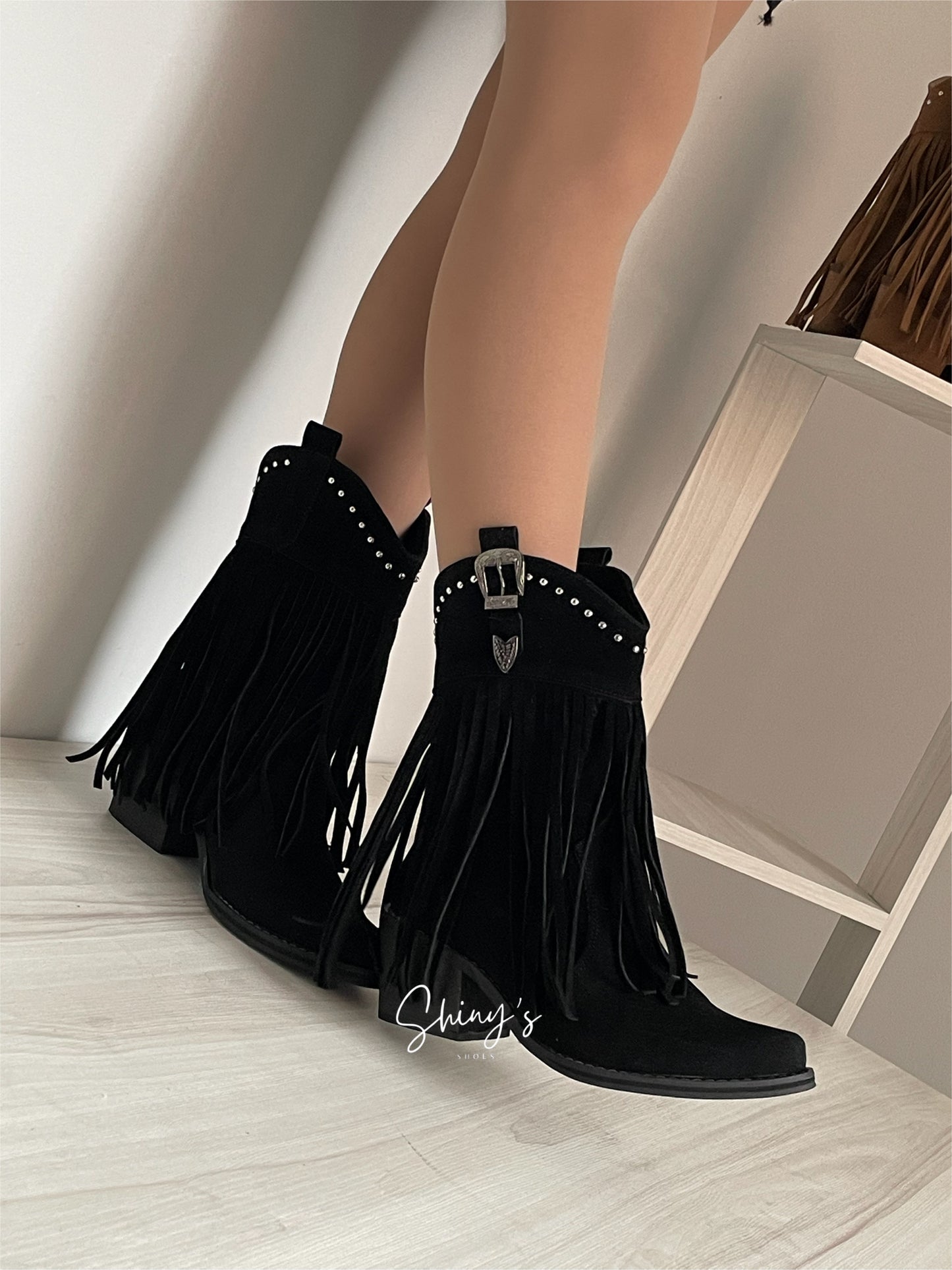 BOTÍN TEXANO FLECOS